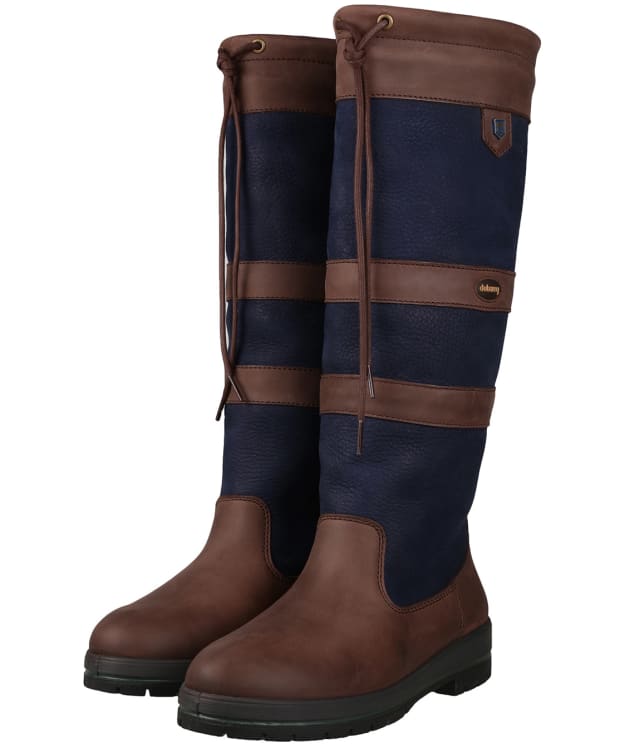 Dubarry Galway Country Waterproof Boots - Navy / Brown