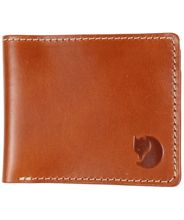 Fjallraven Ovik Leather Wallet - Leather Cognac