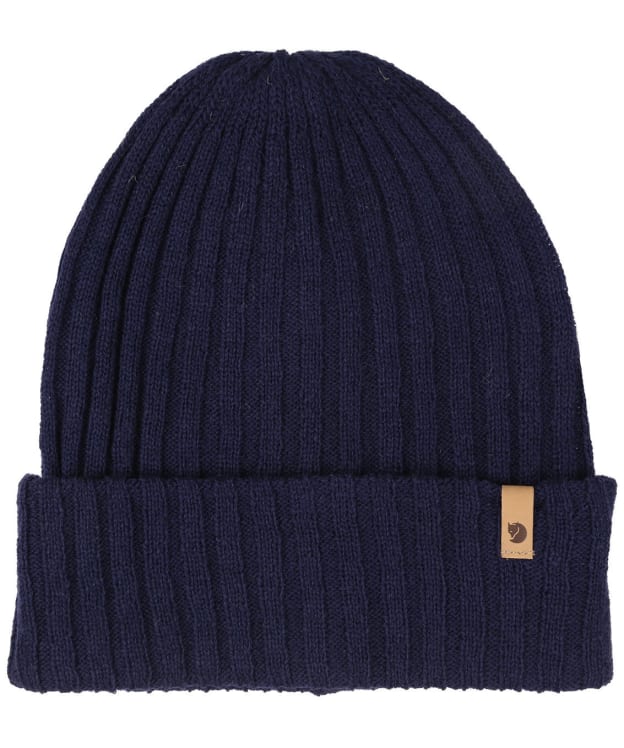 Men's Fjallraven Byron Thin Wool Hat - Dark Navy