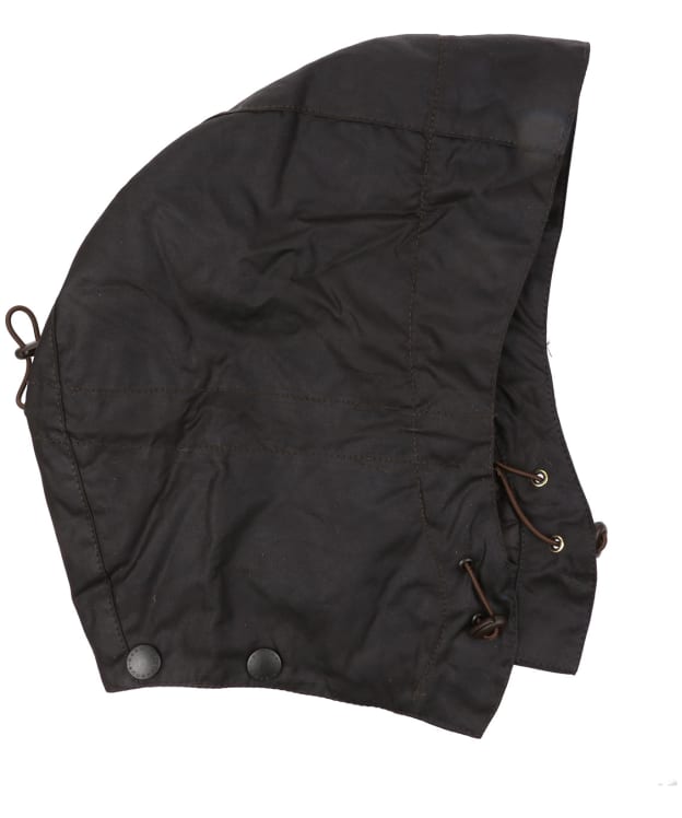 Barbour Storm Waxed Cotton Hood (Quilted Lining) - Rustic