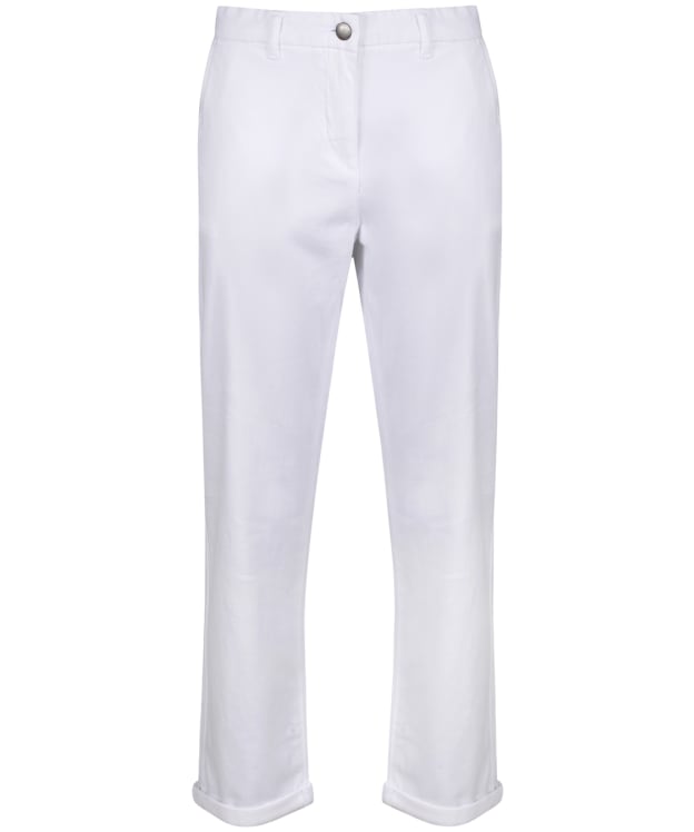 Women's Barbour Chino Trousers - White