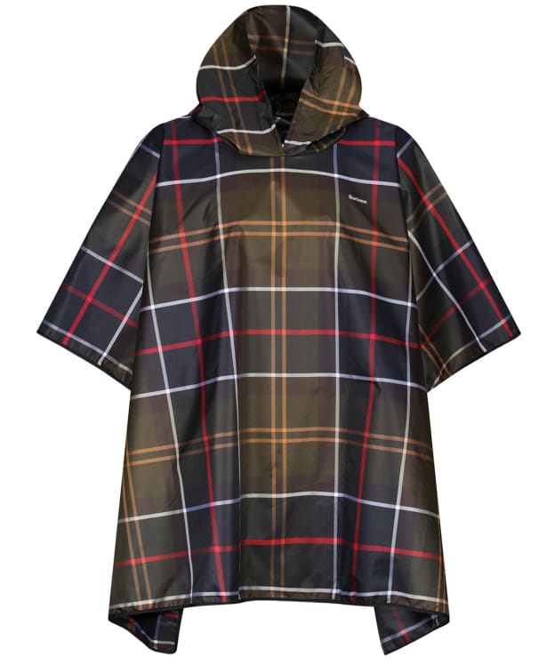 Barbour Tartan Showerproof Poncho - Classic Tartan