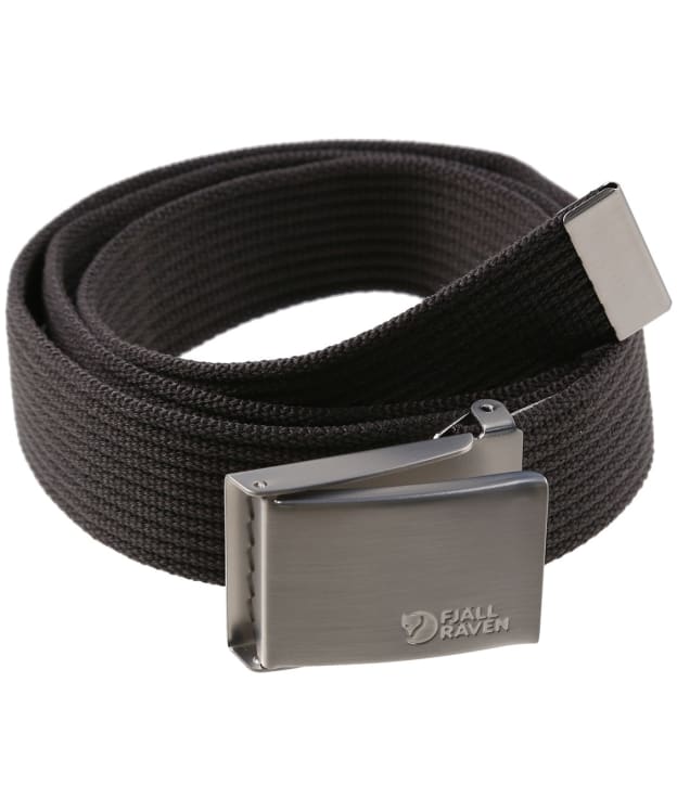 Men's Fjallraven Canvas Belt - Dark Grey