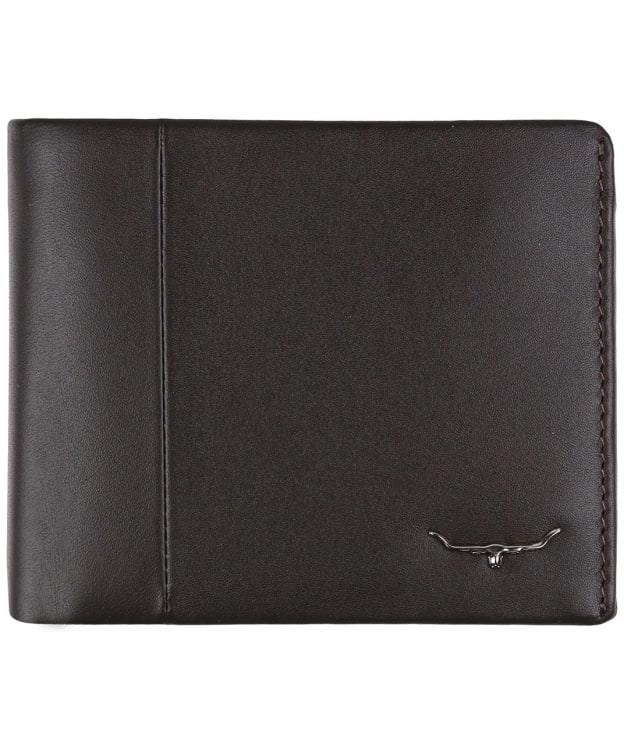 Men's R.M. Williams Leather Wallet with Coin Pocket - Brown
