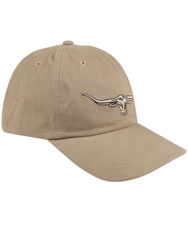 Men's R.M. Williams Steer's Head Cotton Cap - Buckskin