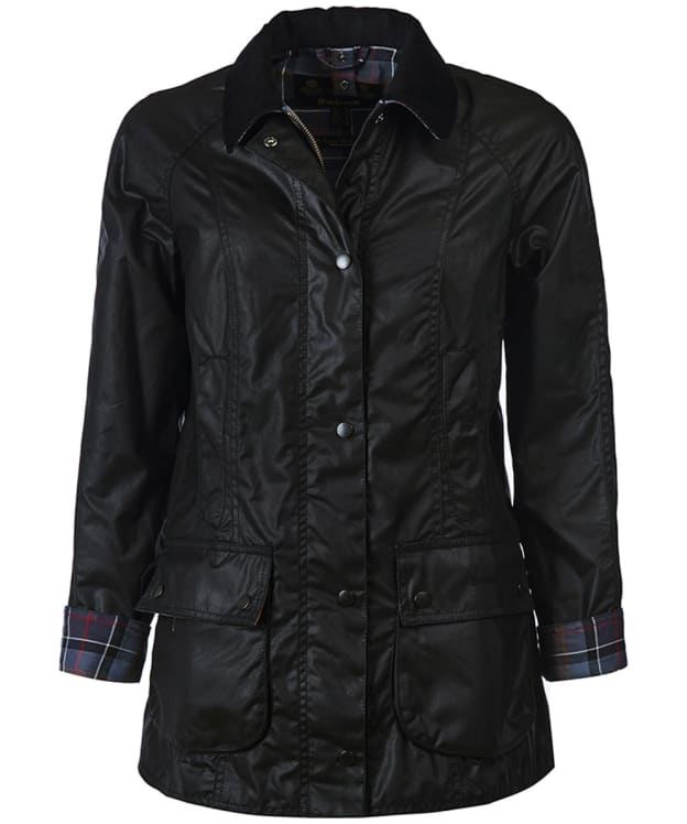 Women's Barbour Beadnell Waxed Jacket - Black