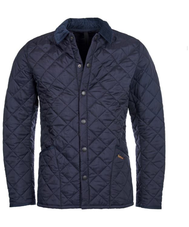 Men's Barbour Heritage Liddesdale Quilted Jacket - Navy