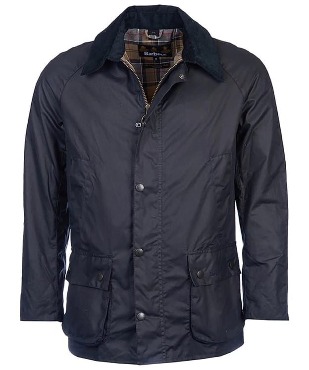 Men's Barbour Ashby Waxed Jacket - Navy