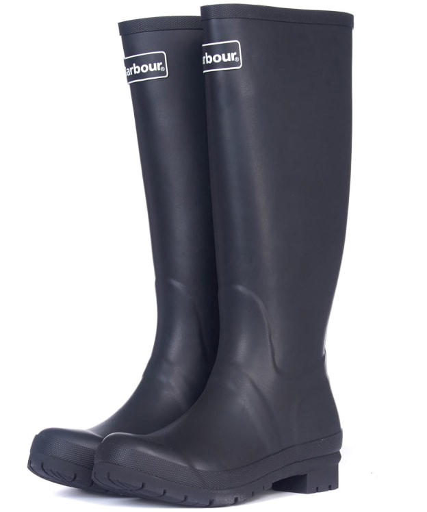 Women’s Barbour Abbey Tall Wellington Boots - Black