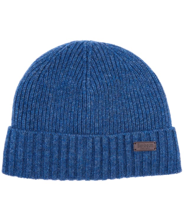 Men's Barbour Carlton Beanie Hat - Dark Denim