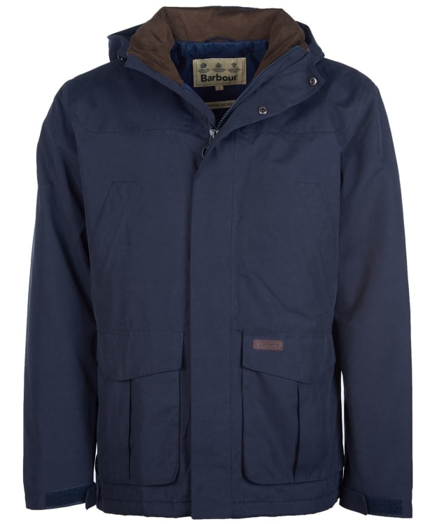 Men’s Barbour Brockstone Waterproof Jacket - Navy