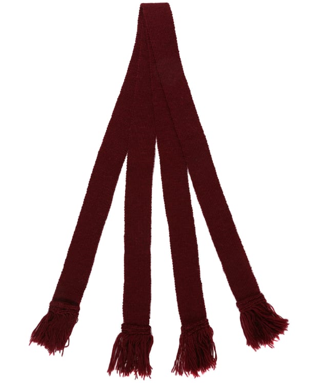 Pennine Plain Wool Rich Sock Garter - Burgundy