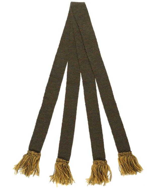 Pennine Contrast Wool Sock Garter - Greenacre / Pollen