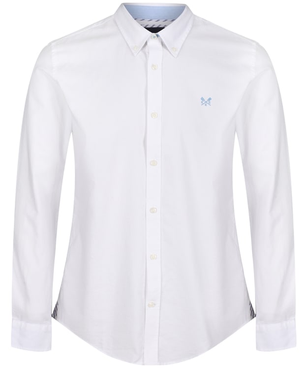 Men’s Crew Clothing Slim Oxford Shirt - White