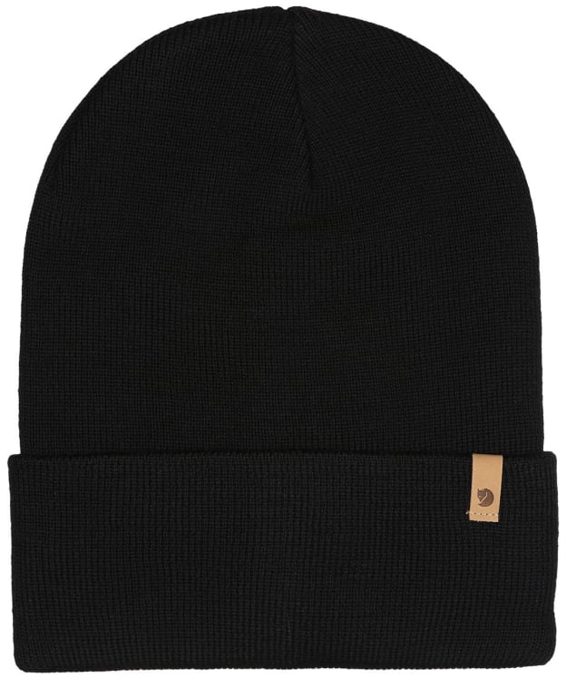 Fjallraven Classic Knit Beanie Hat - Black