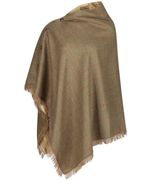 Women's Dubarry Hazelwood Teflon® Tweed Poncho - Elm