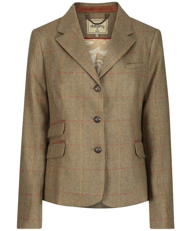 Women's Dubarry Fitted Tweed Buttercup Jacket - Elm