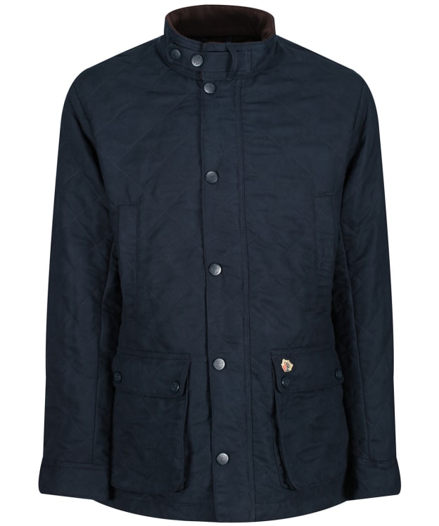 Men's Alan Paine Felwell Water Repellent Quilted Jacket - Dark Navy