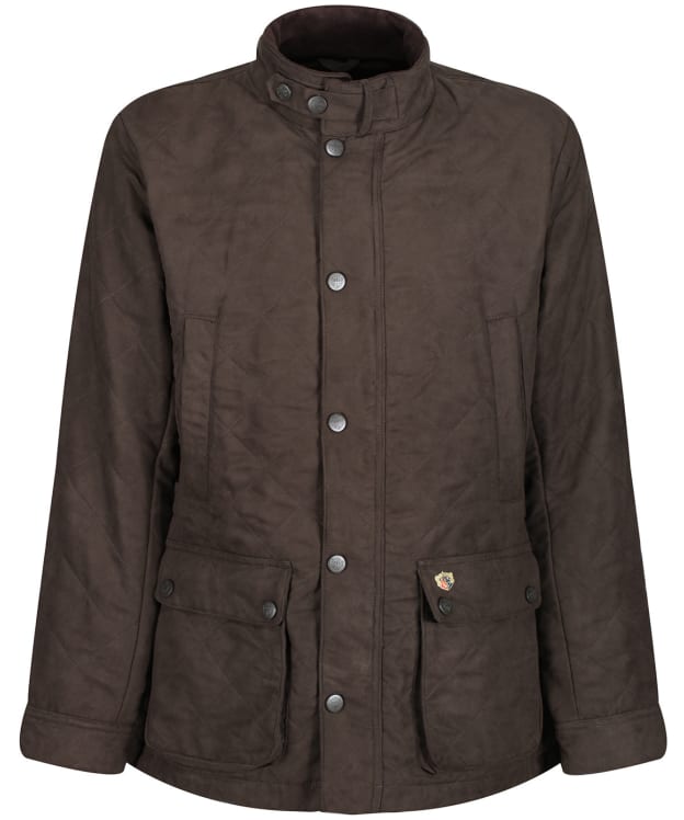 Men's Alan Paine Felwell Water Repellent Quilted Jacket - Olive