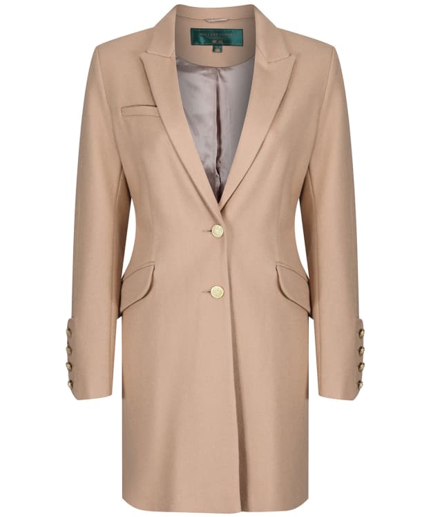 Women’s Holland Cooper Kempton Long Tweed Coat - Camel