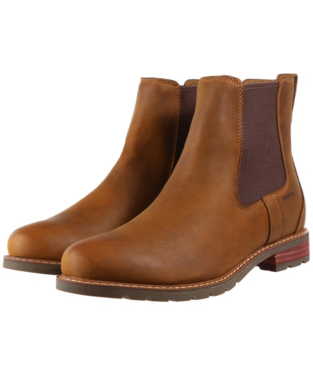 Women's Ariat Wexford Waterproof Leather Boots - Weathered Brown