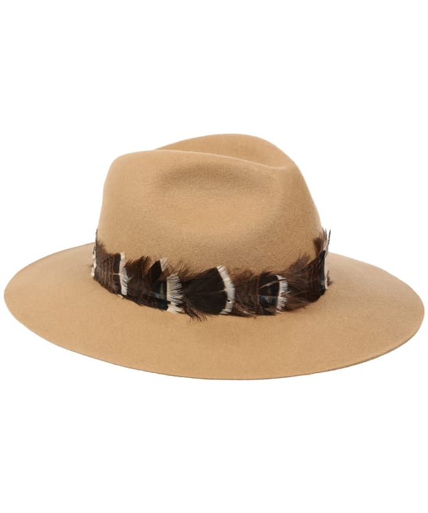Women’s Holland Cooper Wool Felt Trilby Hat - Camel
