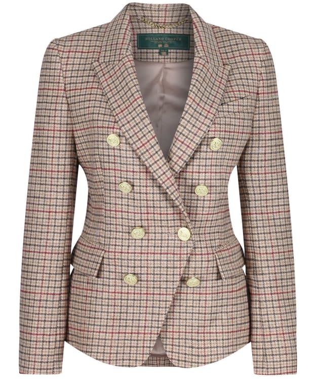 Women’s Holland Cooper Knightsbridge Double Breasted Blazer - Charlton Tweed