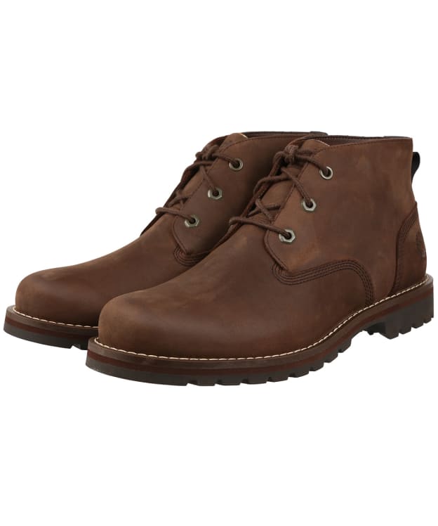 Men’s Timberland Larchmont II Waterproof Chukka Boots - Dark Brown Full-Grain