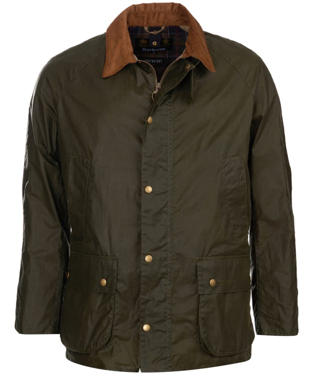 Men's Barbour Lightweight Ashby Waxed Jacket - Archive Olive