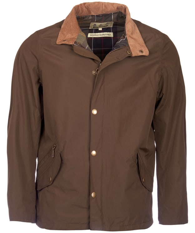Men's Barbour Spoonbill Waterproof Jacket - Dark Olive