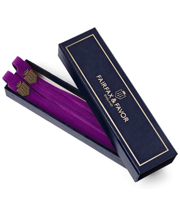 Women's Fairfax & Favor Removable Boot Tassels - Violet Suede