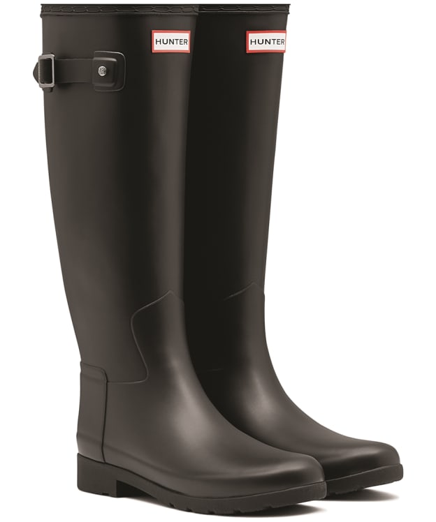 Women’s Hunter Original Refined Slim Fit Tall Wellington Boots - Black