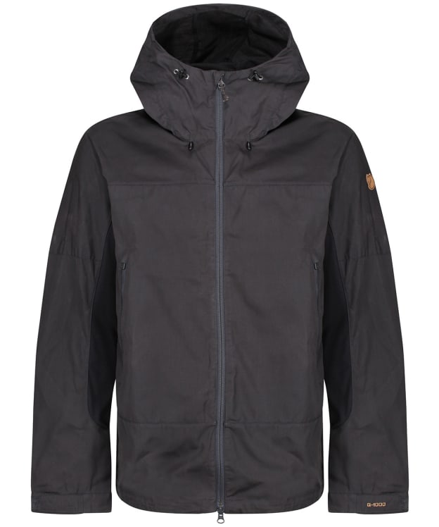 Men’s Fjallraven Abisko Lite Trekking Jacket - Dark Grey / Black
