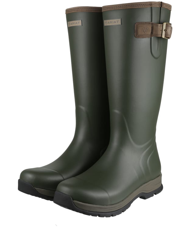 Men’s Ariat Burford Insulated Wellington Boots - Olive