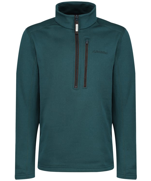 Men’s Schoffel Annan Technical 1/4 Zip Sweater - Kingfisher