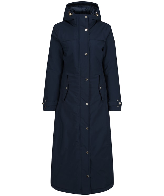 Women’s Holland Cooper Longline Training Waterproof Coat - Ink Navy