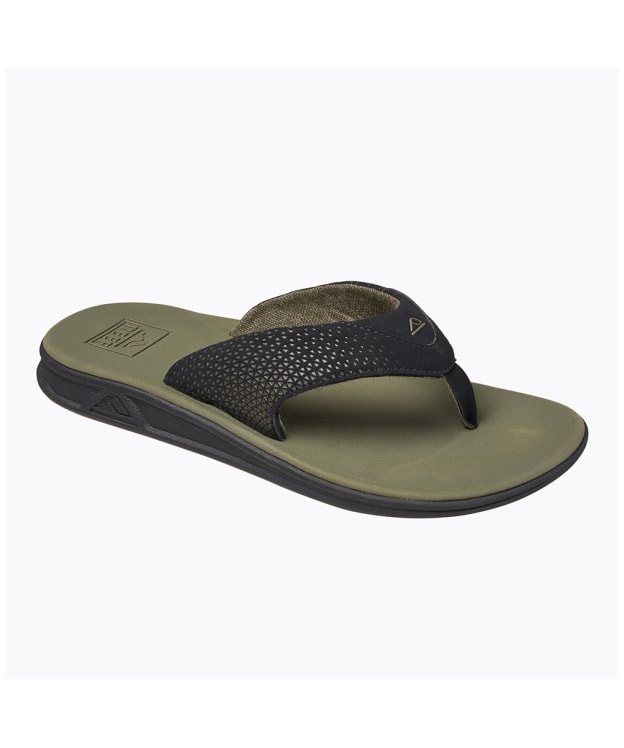 Men's Reef Rover Swellular Flip Flops - Olive