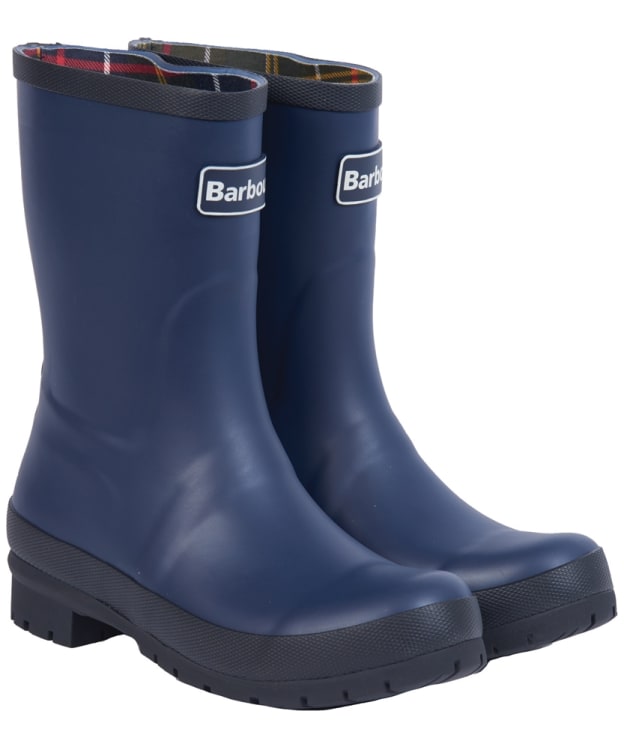 Women’s Barbour Banbury Mid Height Wellington Boots - Navy