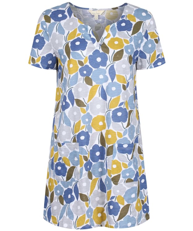 Women's Seasalt Artist's Palette Tunic - Chalked Blooms Wild Pansy