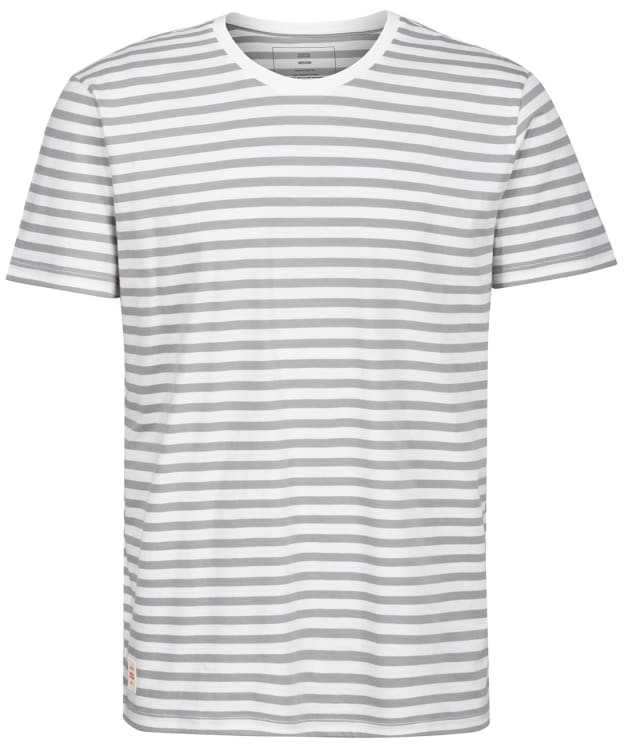 Men’s Globe Horizon Striped 100% Organic Cotton Tee - White