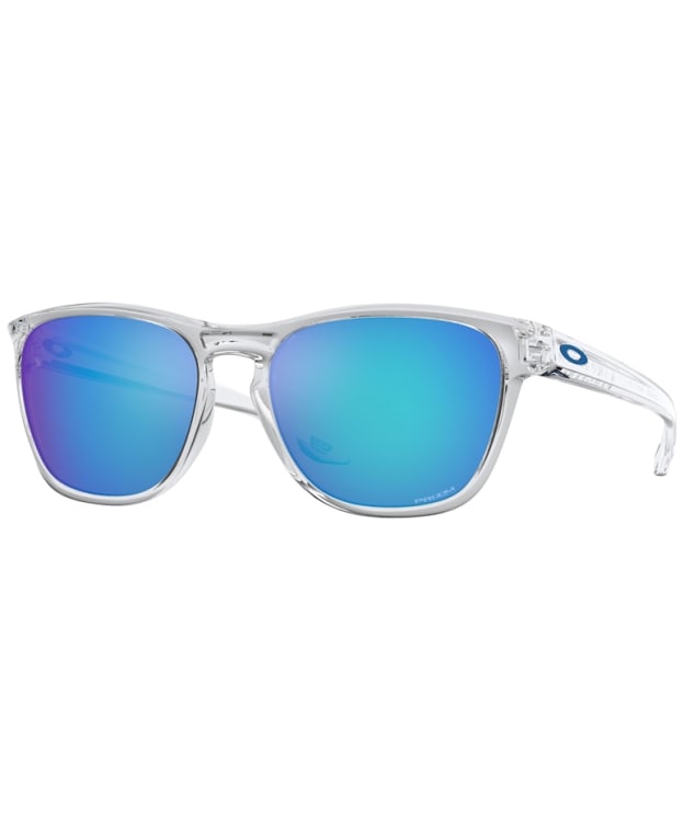 Oakley Manorburn Prizm Sapphire Sunglasses - Polished Clear