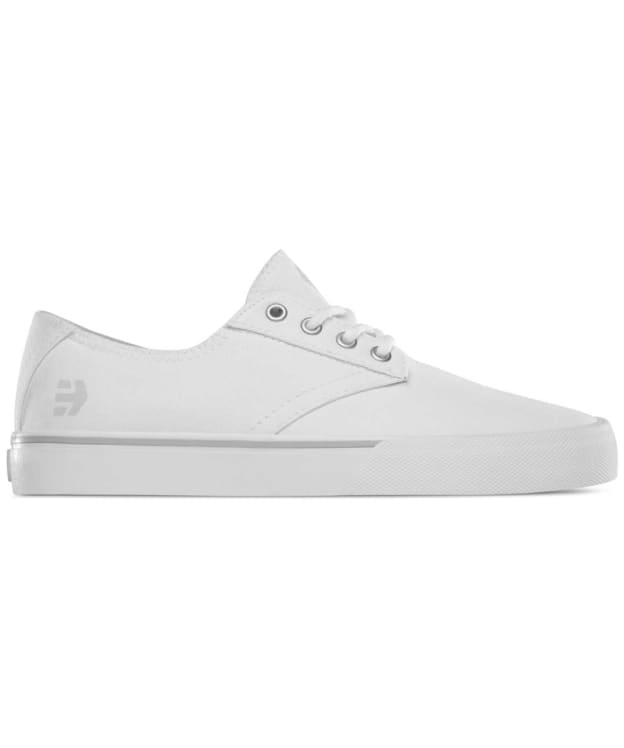 Women's Etnies Jameson Vulc LS Canvas Skate Shoes - White