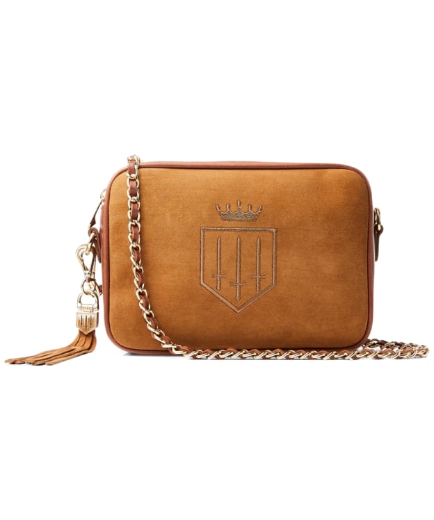 Women’s Fairfax & Favor Finsbury Cross Body Bag - Tan Suede