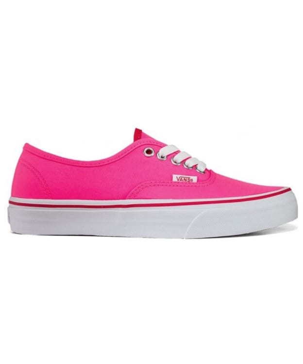 Women’s Vans Kress Lace-Up Canvas Shoes - Neon Pink