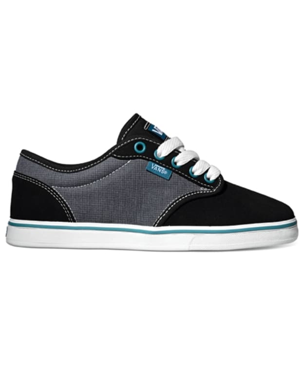 Women’s Vans Preston Lace-Up Shoes - Black Pagoda