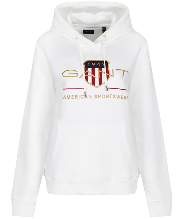 Women’s GANT Archive Hoodie - Eggshell
