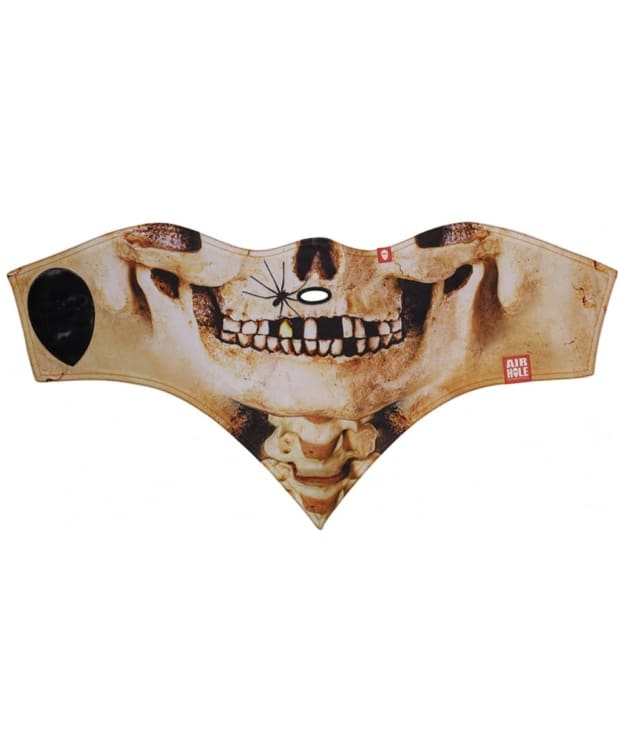 Airhole S1 Standard 2 Layer Graphic Snowsports Facemask With Mouth Hole - Skull