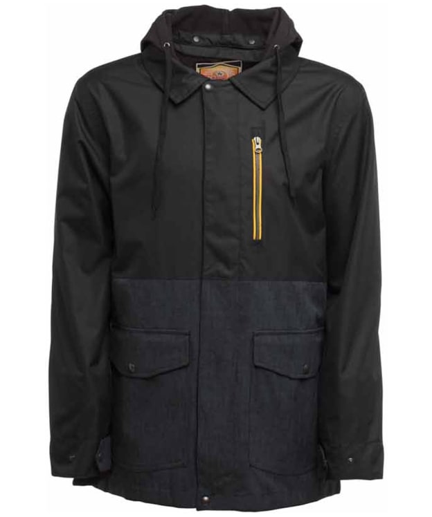 Men’s Sessions Lithium Waterproof Snowboard Jacket - Black