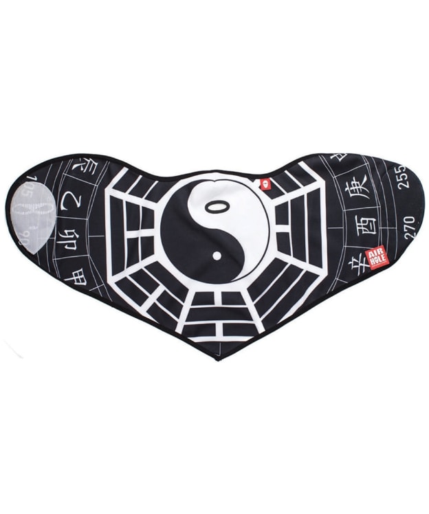 Airhole Graphic Adjustable Breathable Polyester Facemask - Ying Yang