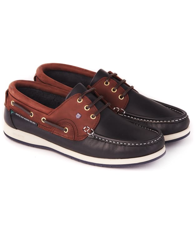 Men's Dubarry Commodore ExtraLight® NonSlip-NonMarking™ Deck Shoes - Navy / Brown